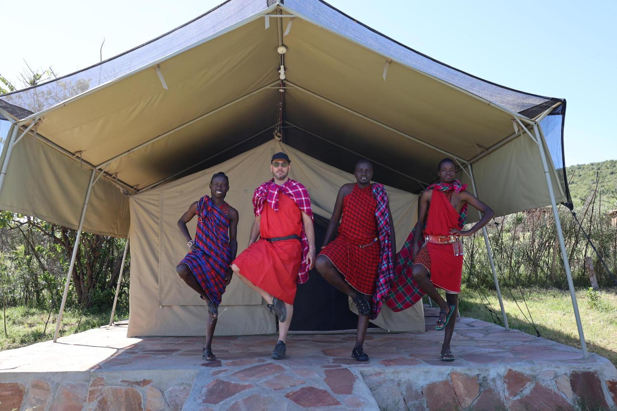 Leruk Maasai Mara Camp Hotel Sekenani ภายนอก รูปภาพ