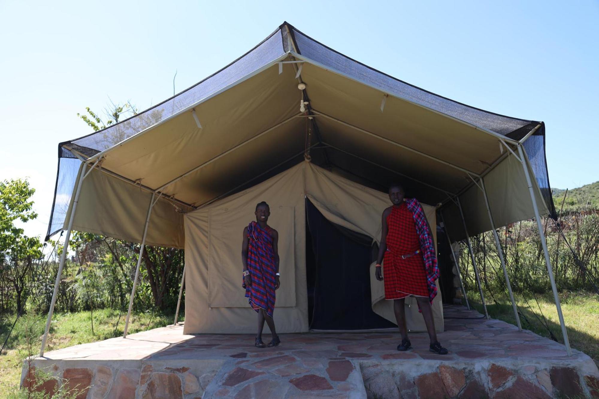 Leruk Maasai Mara Camp Hotel Sekenani ภายนอก รูปภาพ